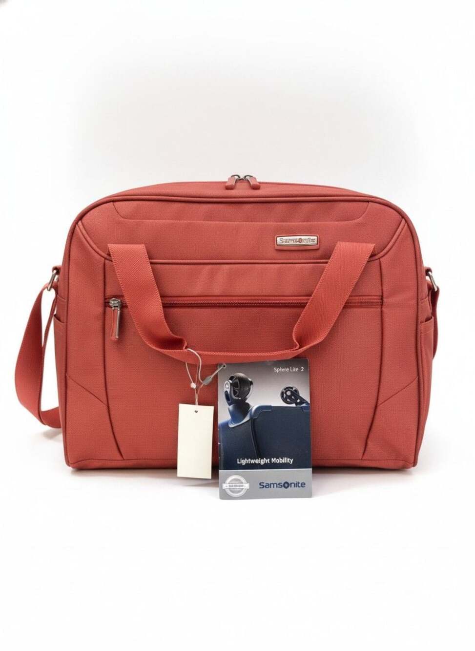 Samsonite Sphere Lite 2 Boarding Bag Ginger Spice NWT Carry On Travel Tote